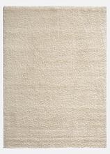Hochflor Teppich in beige - bonprix