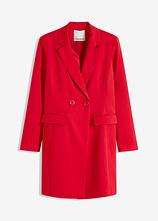 Optional[Longblazer mit V-Ausschnitt, langarm in rot von vorne - bonprix]