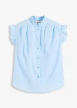 Bluse aus reiner Baumwolle