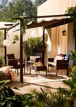 Pavillon open air zur Wandbefestigung in grau (Ambiente) - bonprix