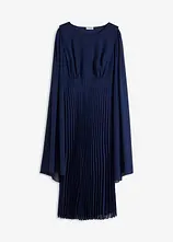 Chiffonkleid mit Plissee-Rock
