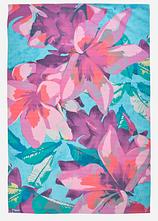 In-und Outdoor Teppich mit Blumenmotiv in bunt von vorne - bonprix