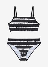 Bikini (2-tlg.Set) in schwarz von vorne - bonprix