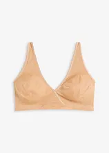 Bralette aus schimmerndem Material