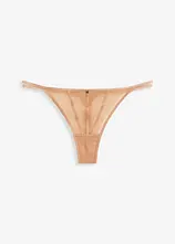 String Tanga aus schimmerndem Material