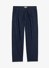 Loose Fit Jeans mit Bundfalten, Straight