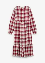 Midikleid aus Flanell