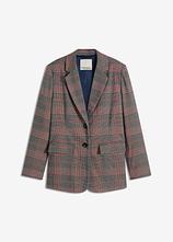 Oversize-Blazer in braun von vorne - bonprix