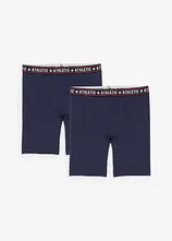 Boxershorts eng in Midi-Länge mit Baumwolle (2er Pack)
