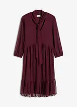 Mesh-Jerseykleid