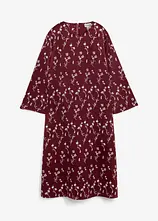 Florales Midikleid aus reiner Viskose