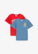 T-Shirt aus reiner Bio-Baumwolle (2er Pack)