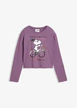 Langarmshirt Snoopy aus reiner Baumwolle