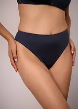 Highwaist String mit Glanzeffekt (2er Pack)
