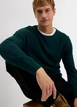 Feinstrickpullover mit edler Merinowolle