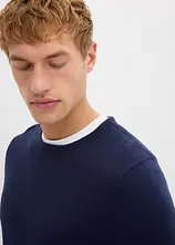 Feinstrickpullover mit edler Merinowolle