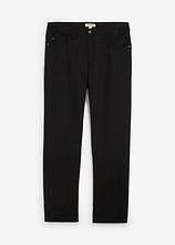 Optional[Relaxed Fit Thermohose mit Komfortbund, Straight in schwarz von vorne - bonprix]