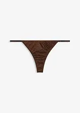 String Tanga aus glitzerndem Material