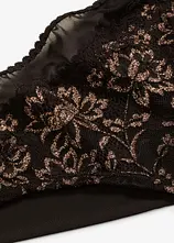 Brazilslip mit Glitzergarn