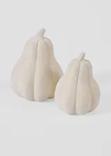 Deko-Objekte Kürbisse (2-tlg. Set)