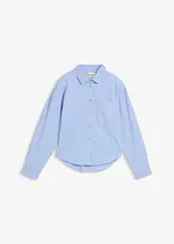 Oversize-Bluse aus reiner Baumwolle