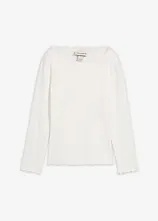 Langarmshirt aus reiner Bio-Baumwolle