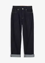 Loose-Fit Jeans mit verstellbarem Bund, Straight