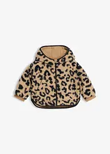 2-in-1 Wendejacke aus Teddy-Fleece