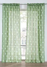 Gardine aus Bio Baumwolle (1er Pack)