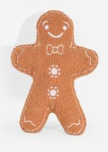 Dekokissen Lebkuchen in braun von vorne - bonprix