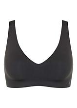 Optional[sloggi ZERO Feel 2.0 Soft bra in schwarz von vorne - Sloggi]