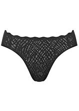 Optional[sloggi ZERO Feel Bliss High leg in schwarz von vorne - Sloggi]