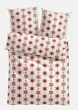 Bettwäsche mit Schneeflocken