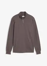 Sweatshirt mit praktischen Taschen und geradem Saum aus reiner Bio-Baumwolle