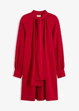 Blusenkleid mit Schluppenkragen