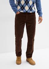Optional[Thermo Relaxed Fit Cordhose mit Flanellfutter, Straight in braun von vorne - bonprix]