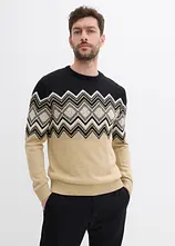 Norweger-Pullover aus weichem Baumwollmix