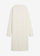 Optional[Midikleid aus Viskose-Mix in weiß von vorne - bonprix]