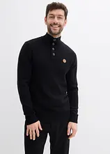 Troyer-Pullover aus weichem Baumwollmix