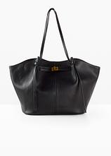 Shopper in schwarz von vorne - bonprix