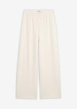 Optional[Marlenehose aus bequemen Punto di Roma in weiß von vorne - bonprix]