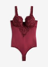 Optional[Stringbody mit gepolsterten Trägern in rot von vorne - bonprix]