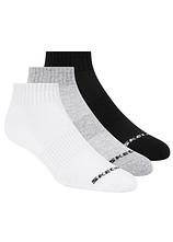 Optional[Skechers Kurzsocken (3er Pack) in schwarz von vorne - Skechers]