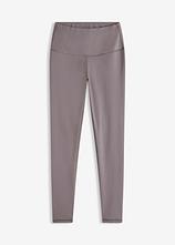 Optional[Sport-Leggings, schnelltrocknend in grau von vorne - bonprix]