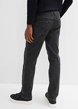 Classic-Fit-Jeans, Straight in schwarz von hinten - bonprix