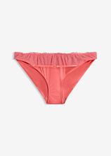 Slip mit nahtloser Hinterhose in pink von vorne - bonprix
