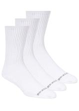 Optional[Skechers Tennissocken (3er Pack) in weiß von vorne - Skechers]