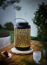 Solar Laterne in schwarz (Ambiente) - bonprix
