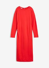 Midikleid aus bequemen Punto di Roma in rot von vorne - bonprix
