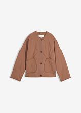 Steppjacke in braun von vorne - bonprix